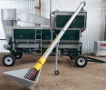 Mobile grain cleaning separator ОВС-355СМА in working position, photo 