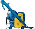 Self-propelled grain cleaning machine OBC-25L with increased grain unloading height, photo