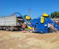 Зерноочисна машина ОВС-70М4П очистка та відвантаження зерна на току, фото