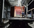 Завантаження шроту в контейнер загрузчиком ЗЗ-120, фото