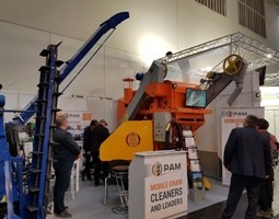 Limpiadores de granos y cargadores de granos innovadores en AGRITECHNICA 2019 en Alemania